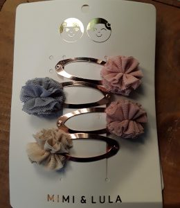 Barrettes pompons Ballerine