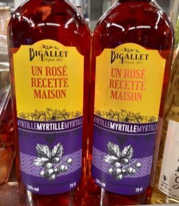 Rosé Myrtille Bigallet
