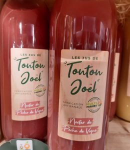 Jus de Pêches de Vigne