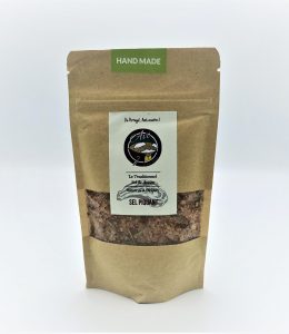 Sel de Aveiro aromatisé piment piri-piri et romarin «Le Traditionnel» - 200 grammes.
