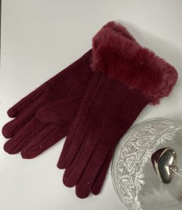 Gants rouge
