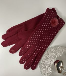 Gants rouges