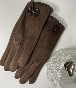 Gants marron